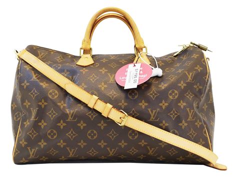 louis vuitton monogram canvas speedy bandouliere 40 bag|louis Vuitton Speedy 30 price.